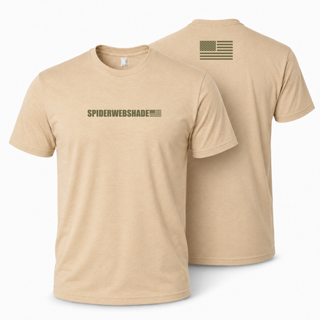 SPIDERWEBSHADE Buy American T-Shirt