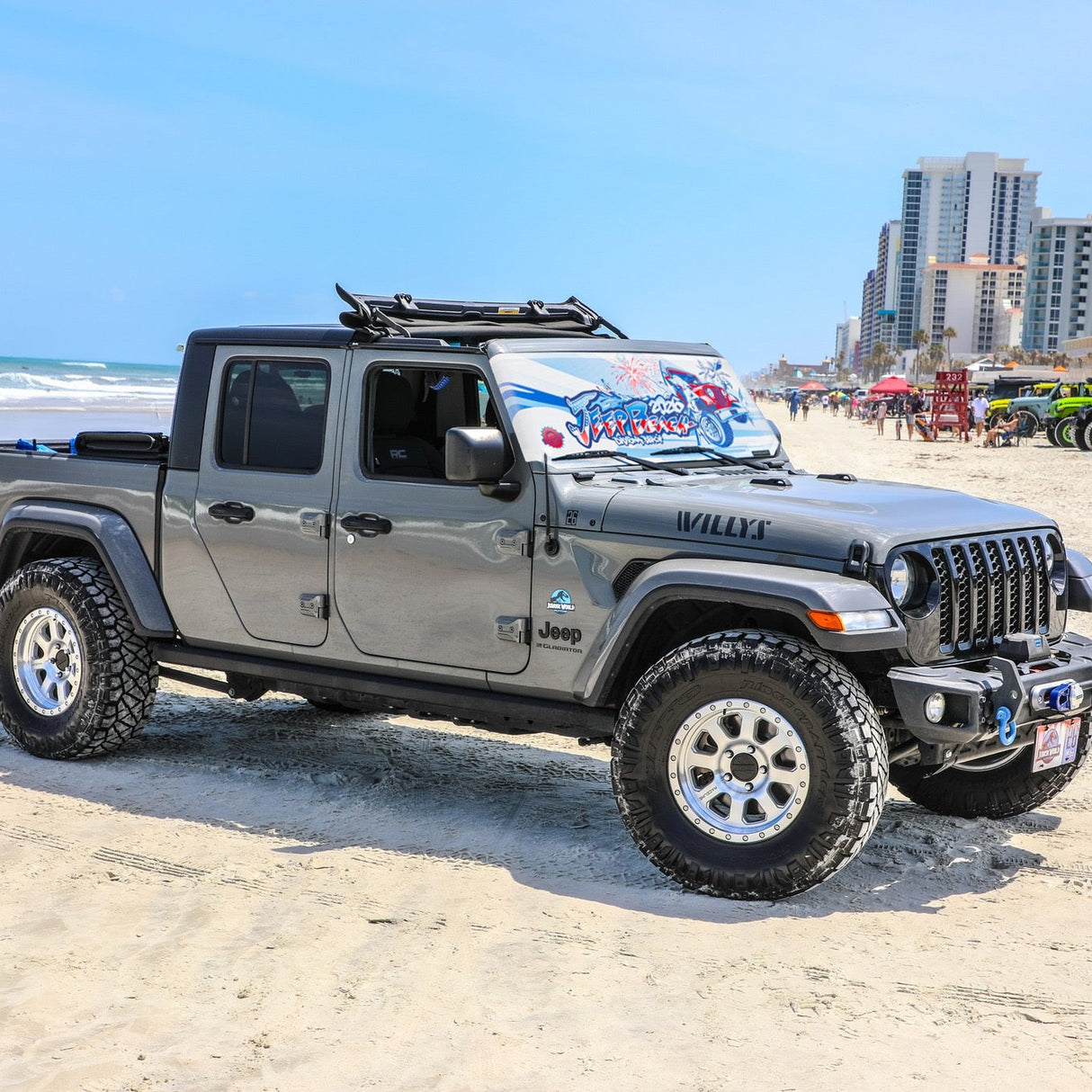 LIMITED EDITION - JEEP BEACH 2026 Jeep Wrangler & Gladiator Solar shield