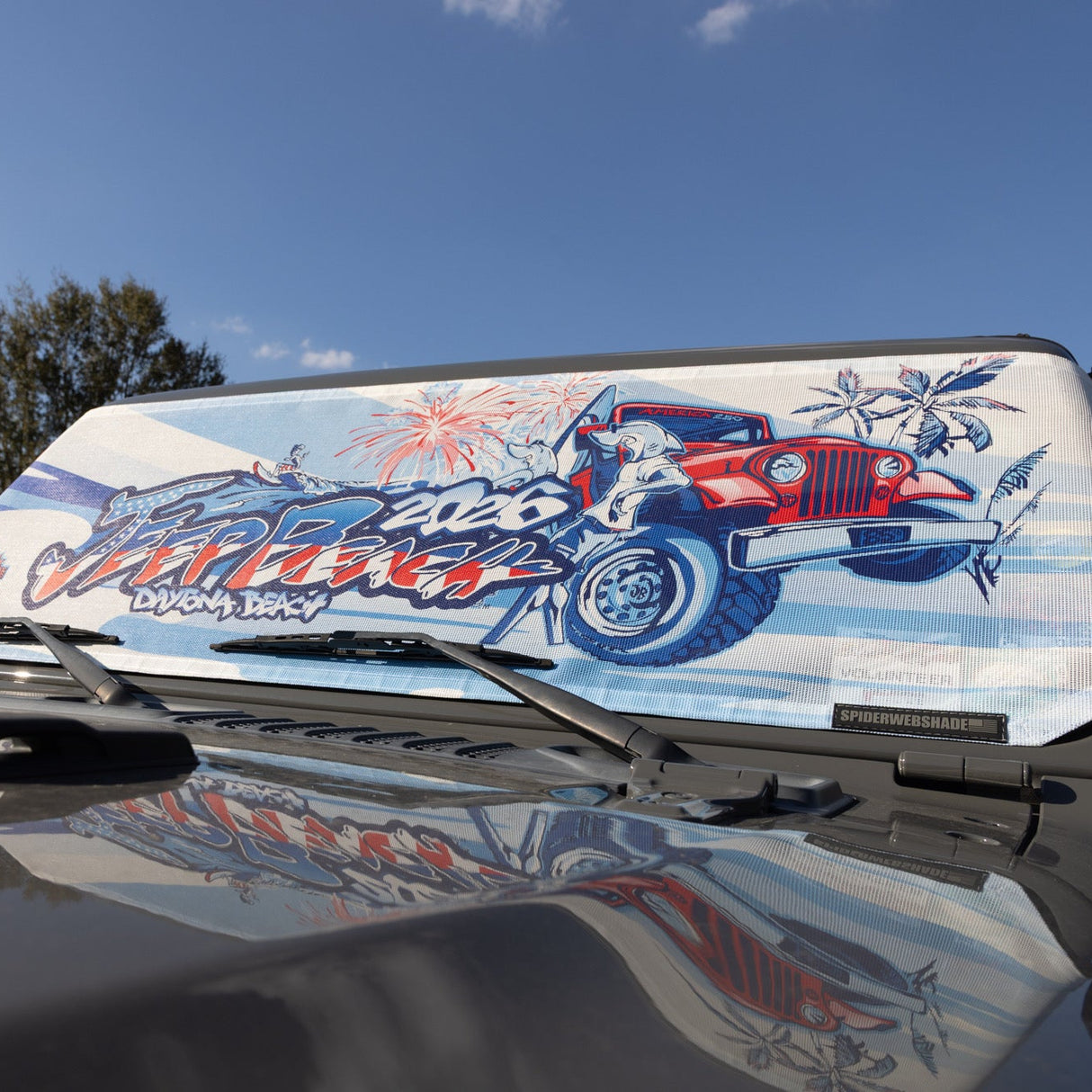 LIMITED EDITION - JEEP BEACH 2026 Jeep Wrangler & Gladiator Solar shield