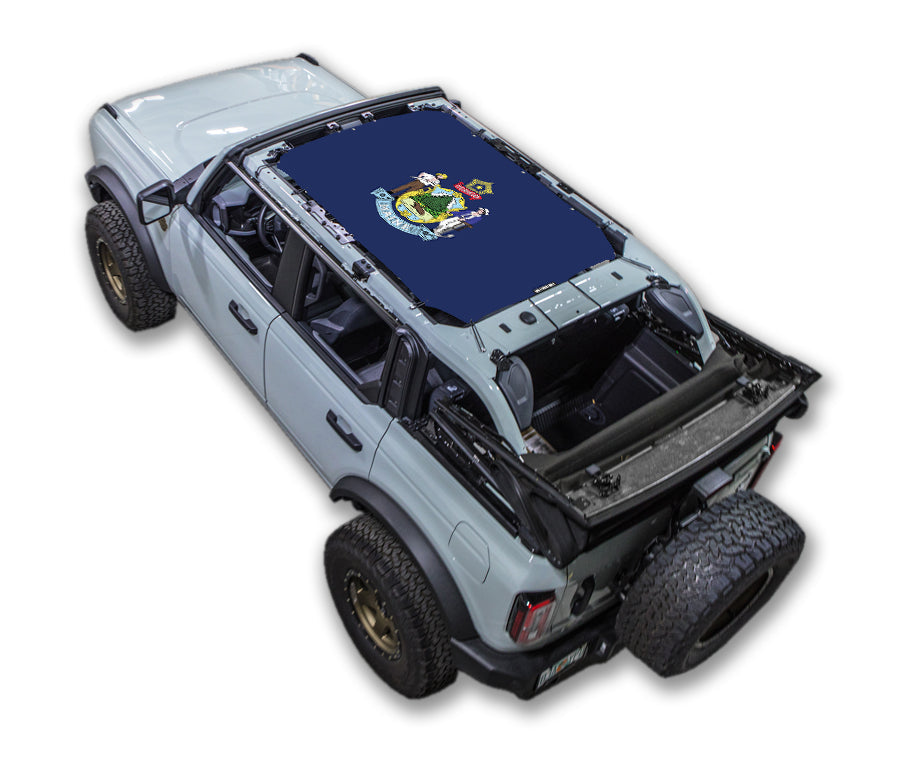 State Flag_4-Door_Maine