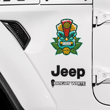 Official Tiki Party Decal