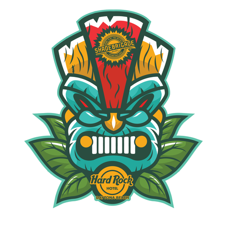 Official Tiki Party Decal