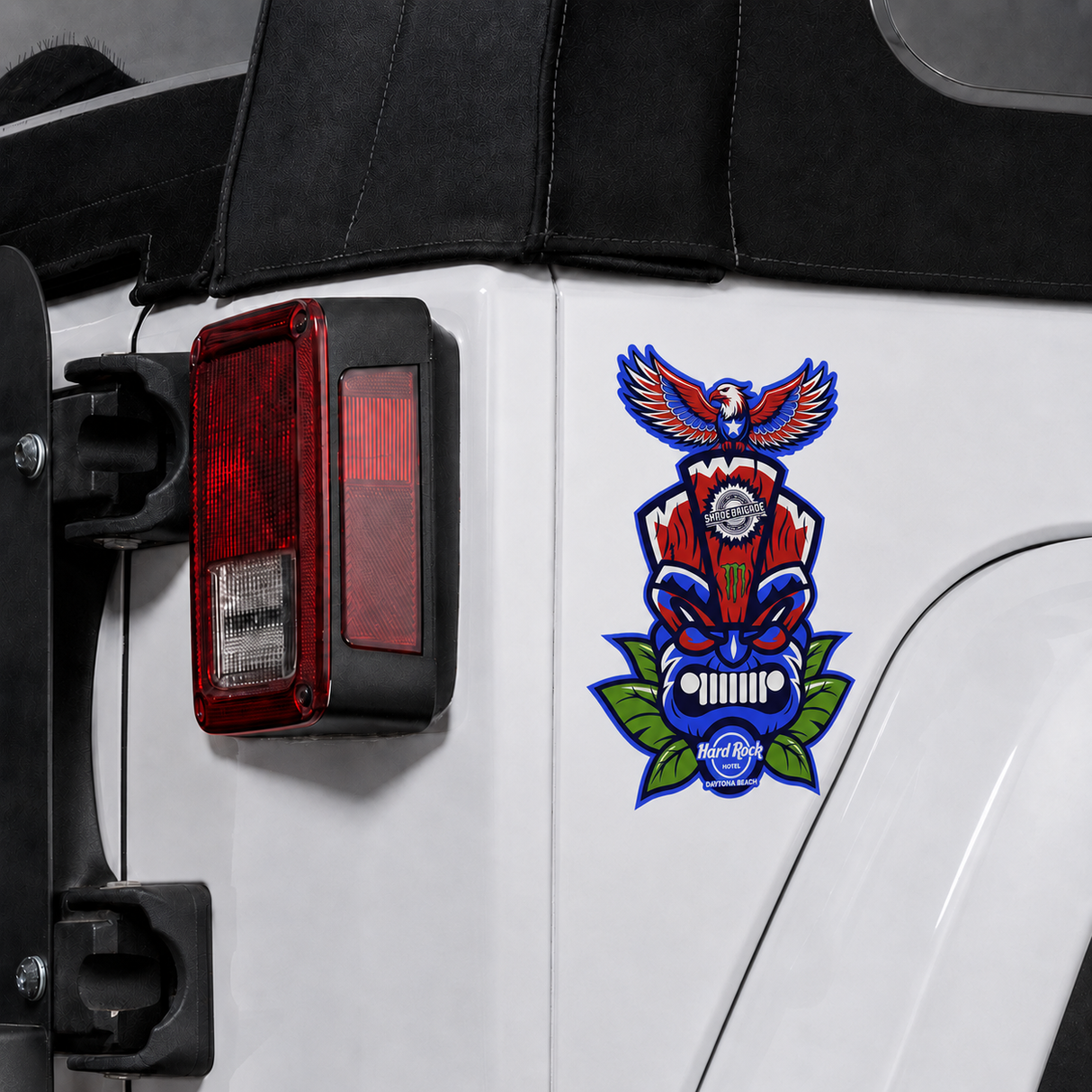 Official Tiki Party Decal