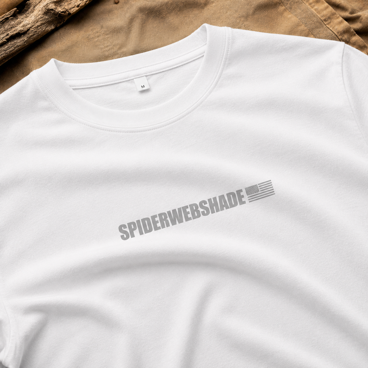 SPIDERWEBSHADE Buy American T-Shirt
