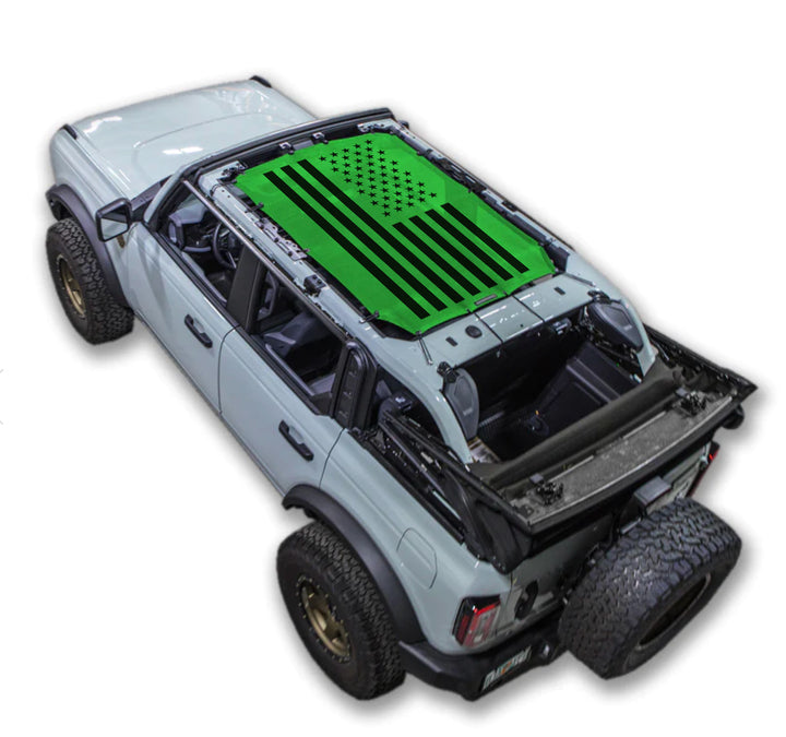 Solid Tactical Flag_4-Door_Green