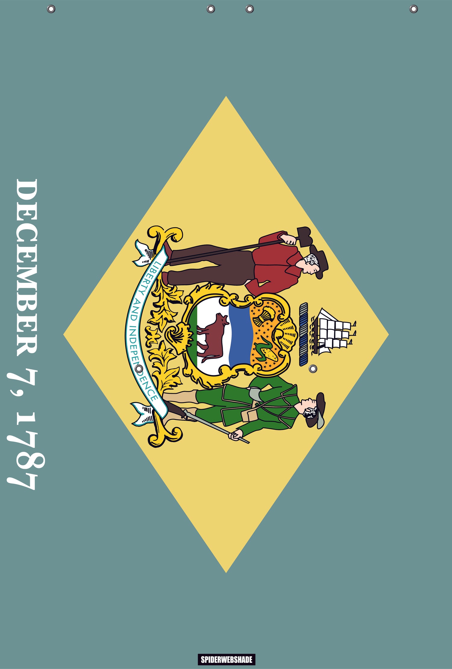 JK2D PRINTED STATE FLAGS