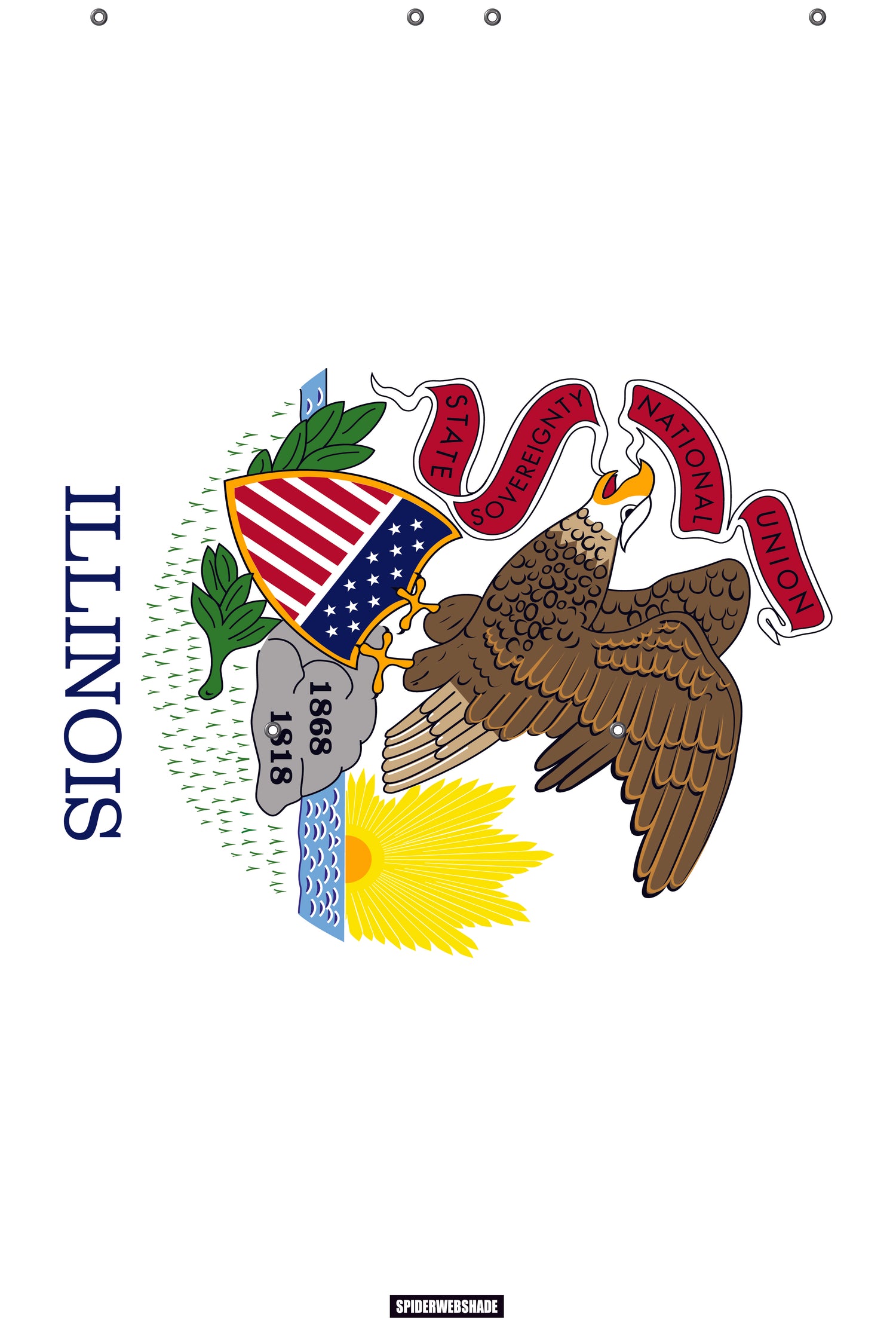 JK2D PRINTED STATE FLAGS