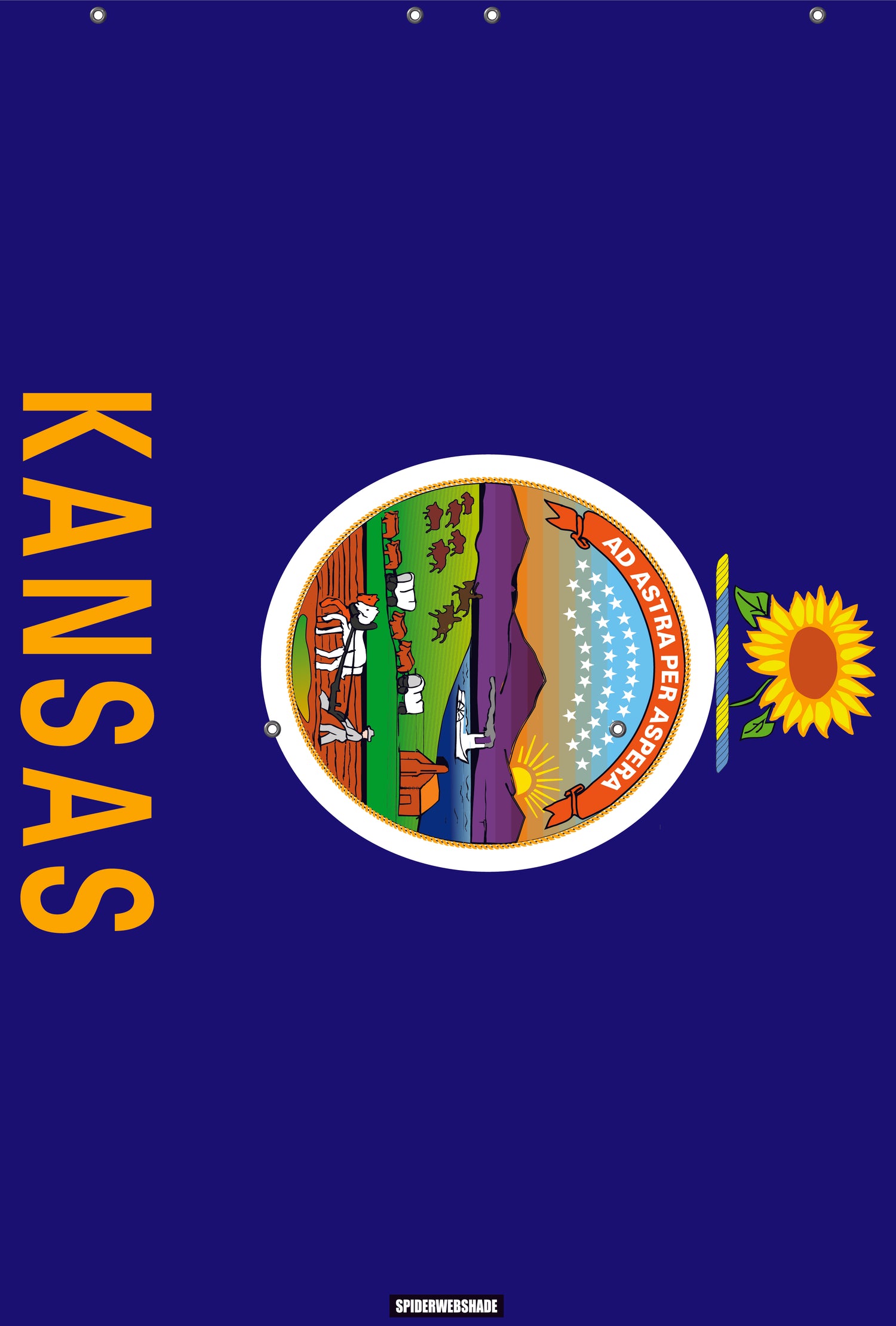 JK2D PRINTED STATE FLAGS