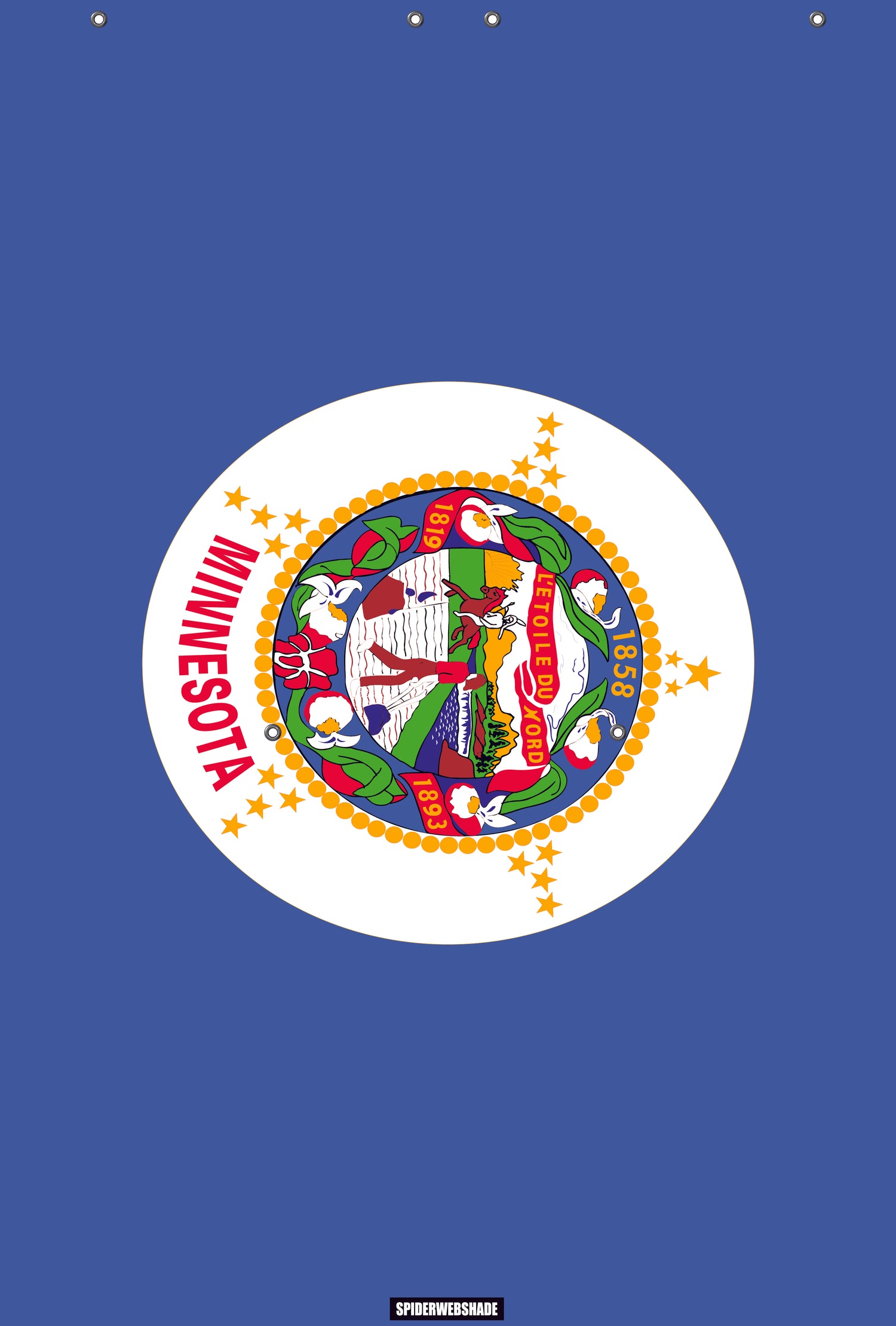 JK2D PRINTED STATE FLAGS