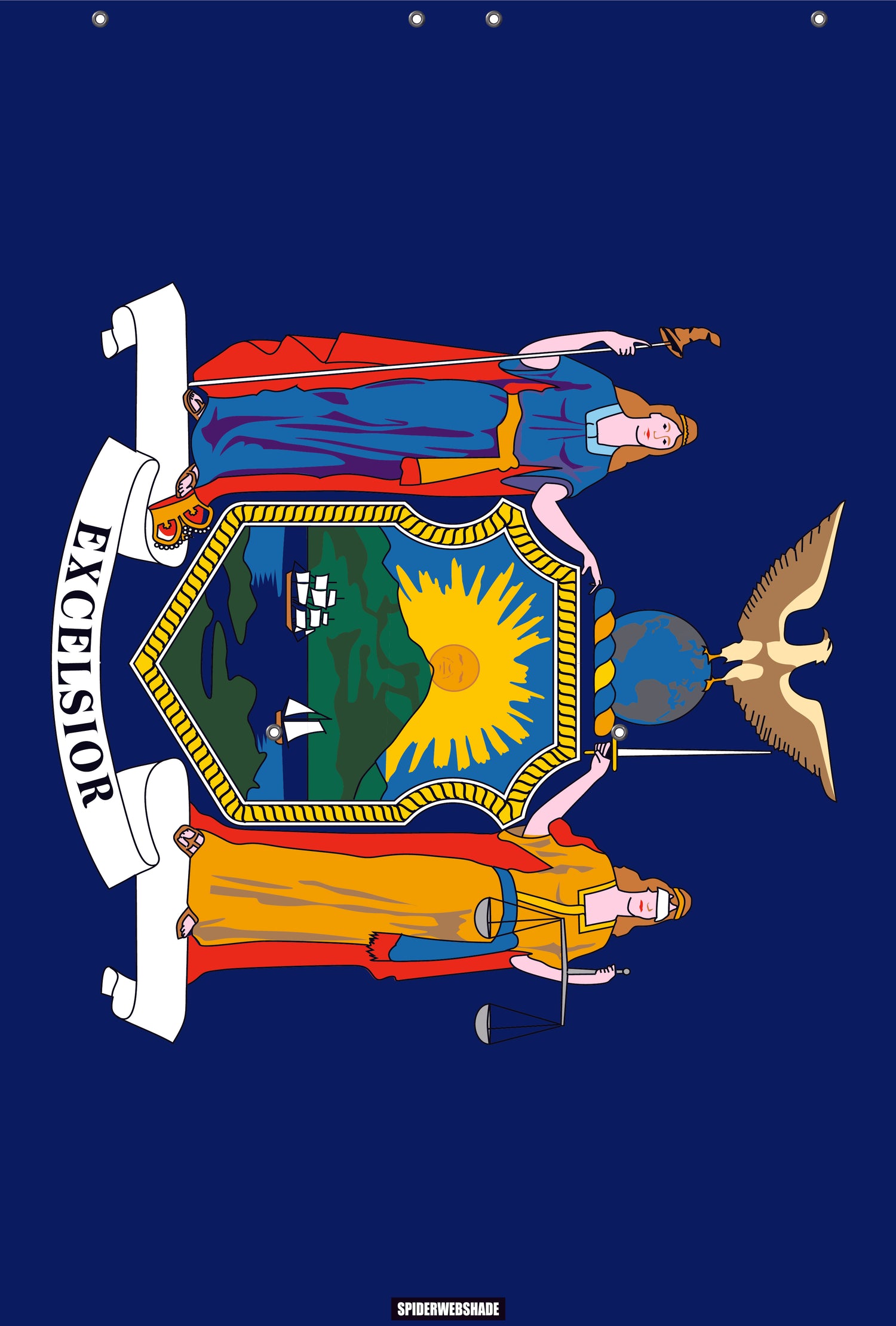 JK2D PRINTED STATE FLAGS