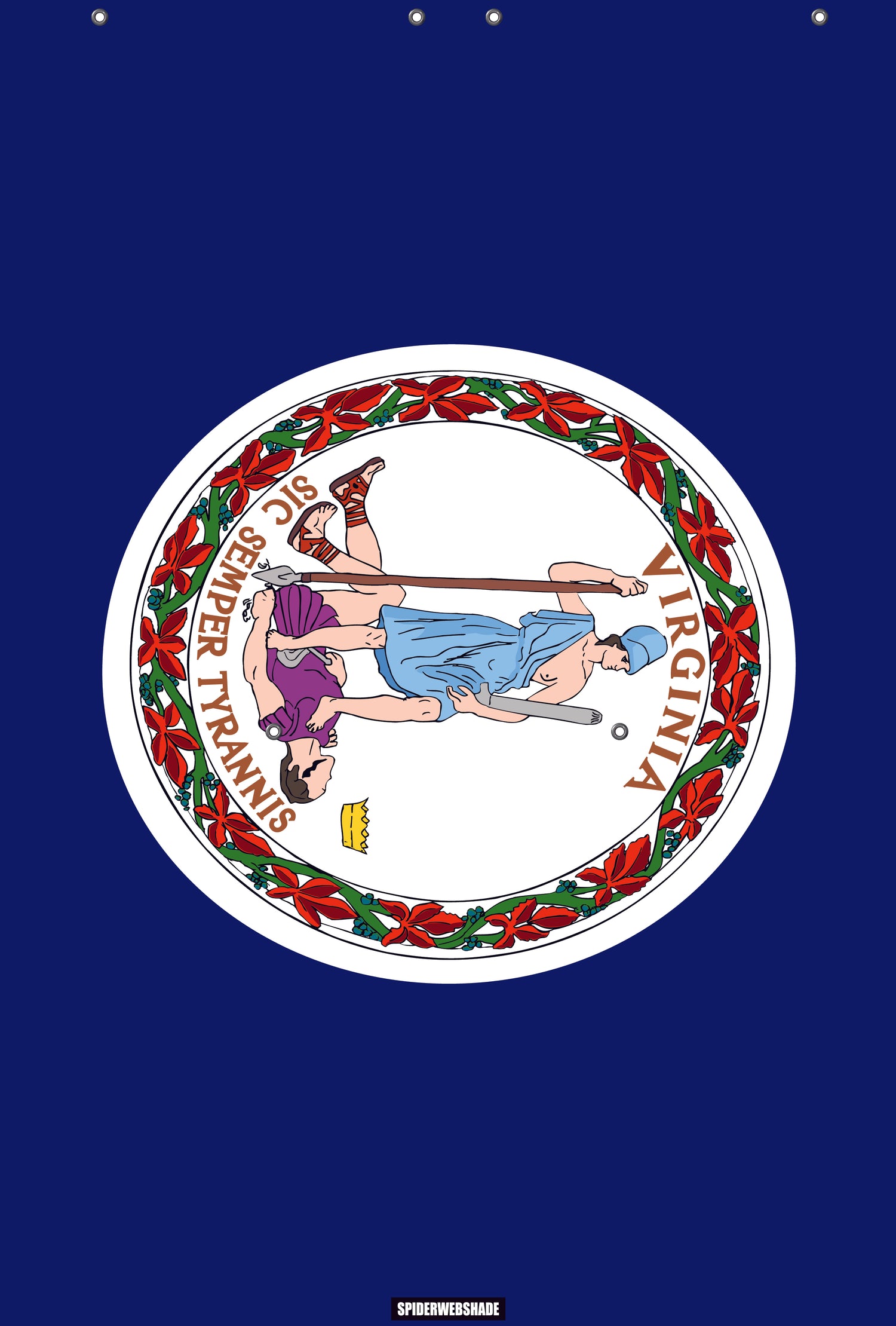 JK2D PRINTED STATE FLAGS