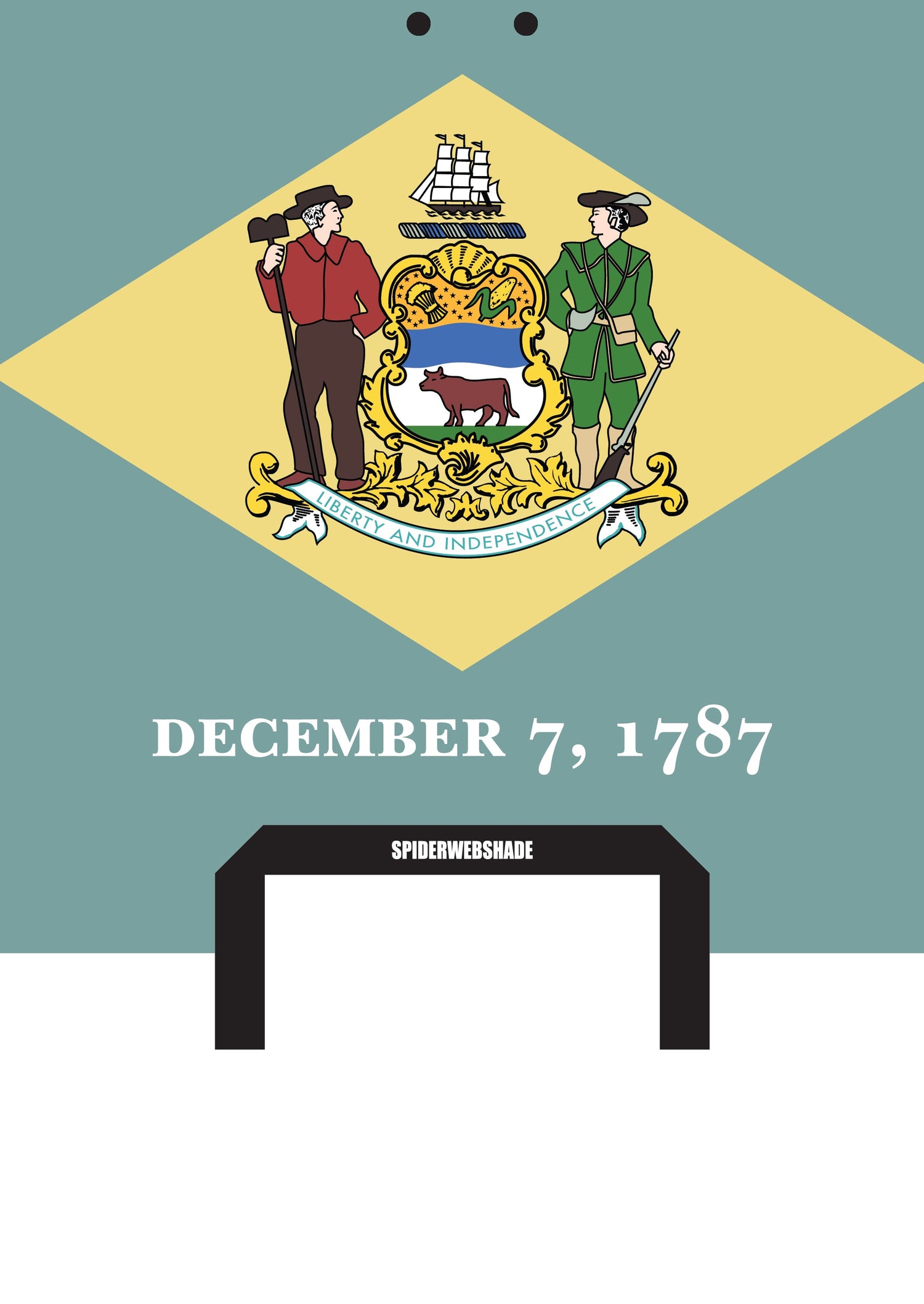 GLADIATOR JTKINI PRINTED STATE FLAGS