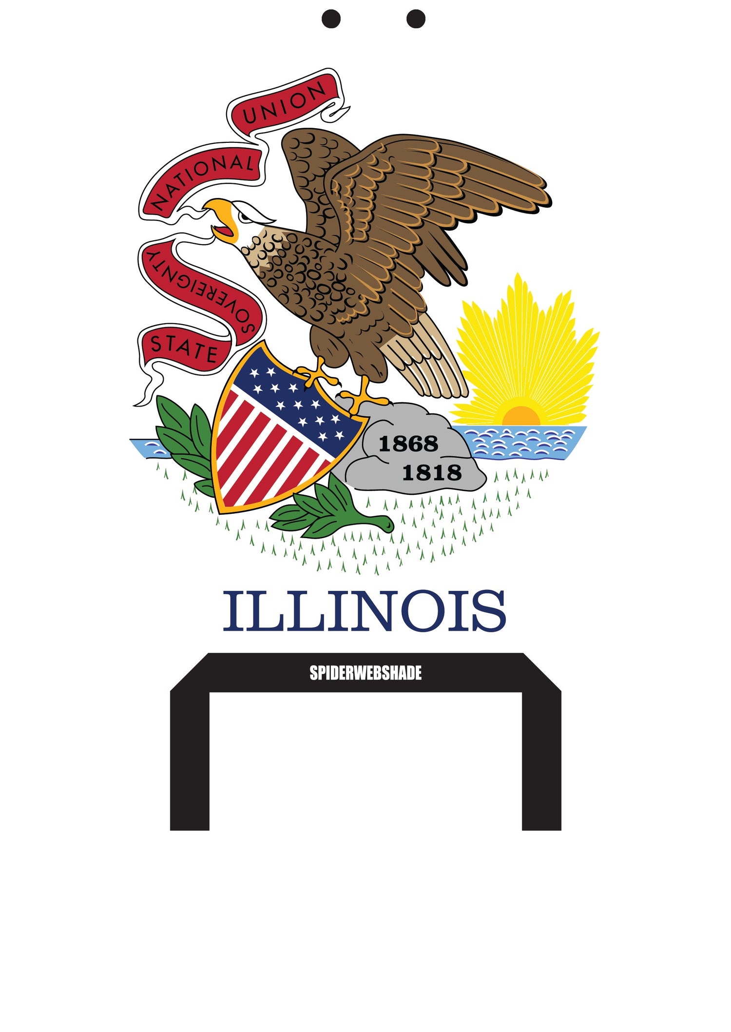 GLADIATOR JTKINI PRINTED STATE FLAGS