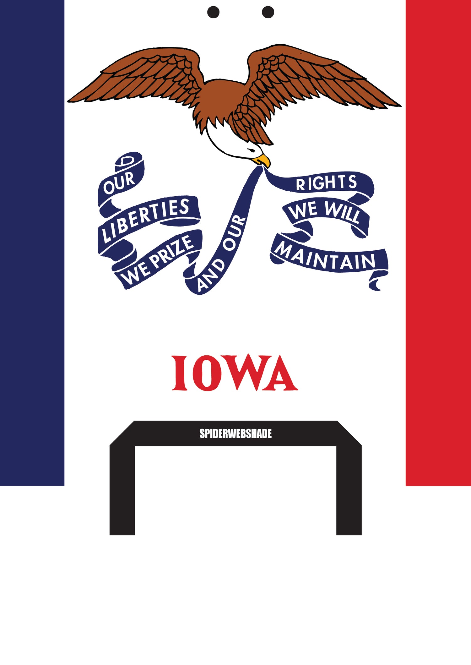 JKINI 2D/4D PRINTED STATE FLAGS