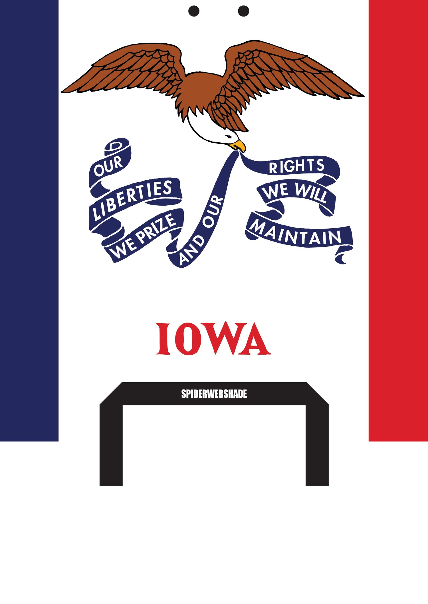 GLADIATOR JTKINI PRINTED STATE FLAGS