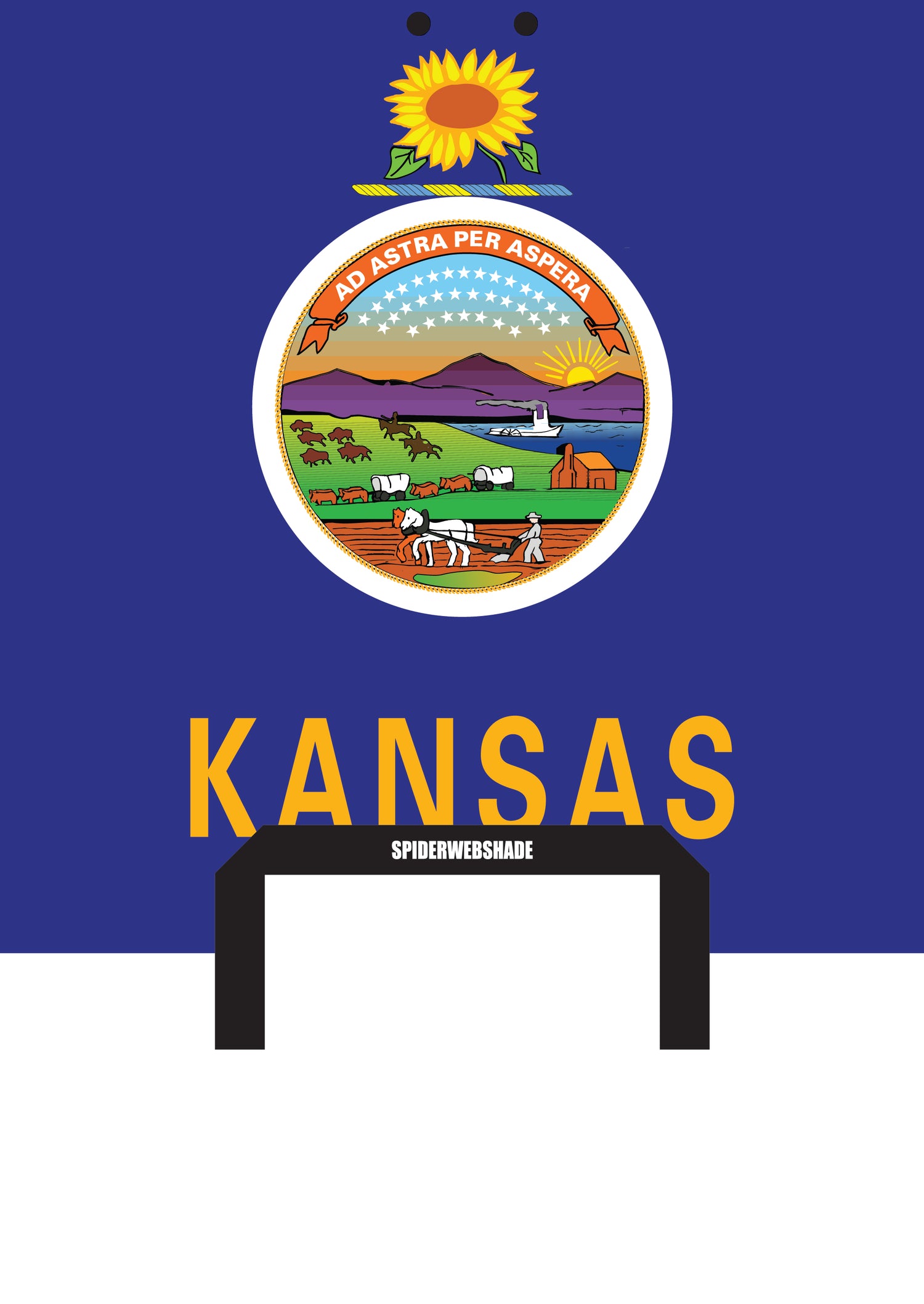 JKINI 2D/4D PRINTED STATE FLAGS