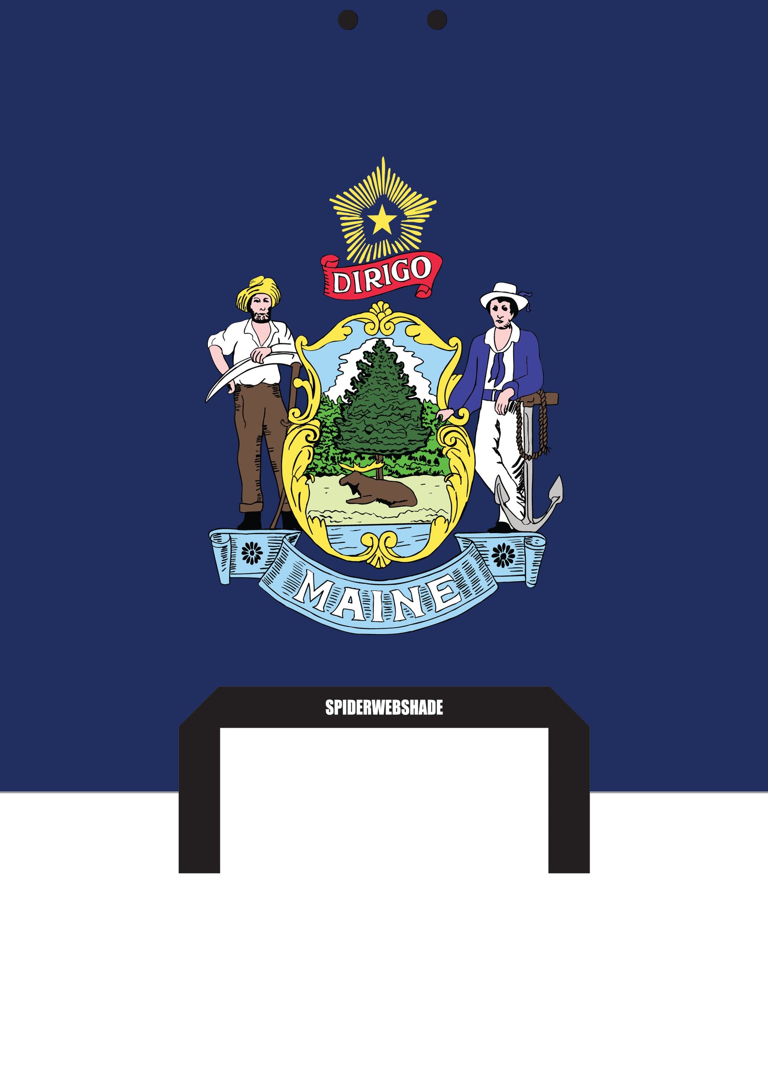 JKINI 2D/4D PRINTED STATE FLAGS