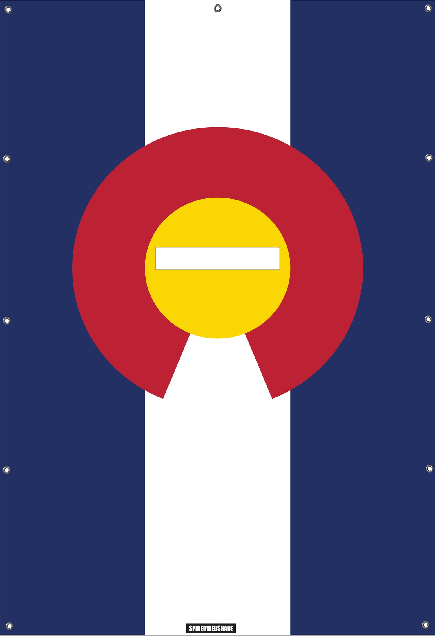 JL4D Printed Colorado flag SPIDERWEBSHADE shadetop design