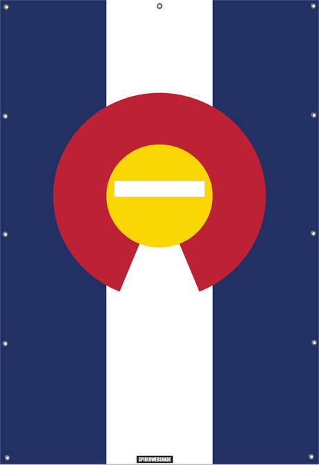 JL4D Printed Colorado flag SPIDERWEBSHADE shadetop design