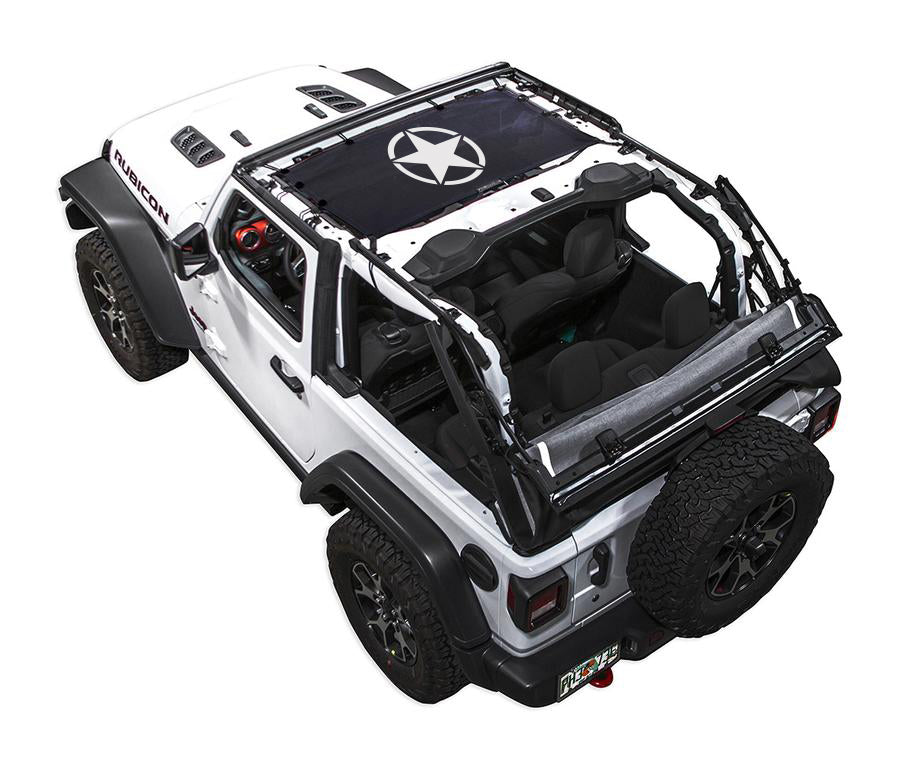 Jeep Wrangler JLKINI-2D Oscar Mike Solid SPIDERWEBSHADE
