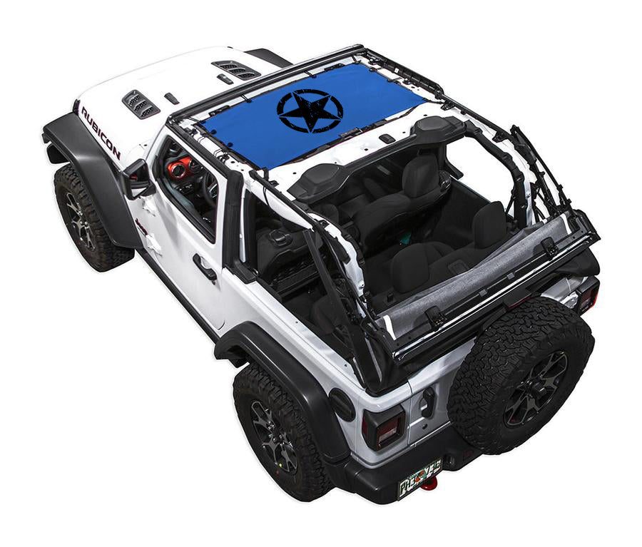 Jeep Wrangler JLKINI-2D Oscar Mike Distressed SPIDERWEBSHADE