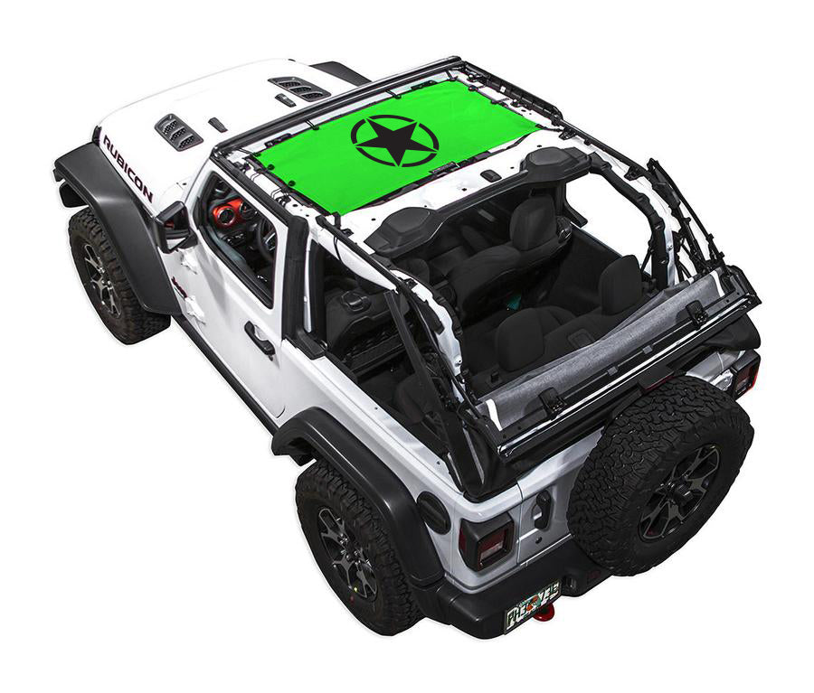 Jeep Wrangler JLKINI-2D Oscar Mike Solid SPIDERWEBSHADE