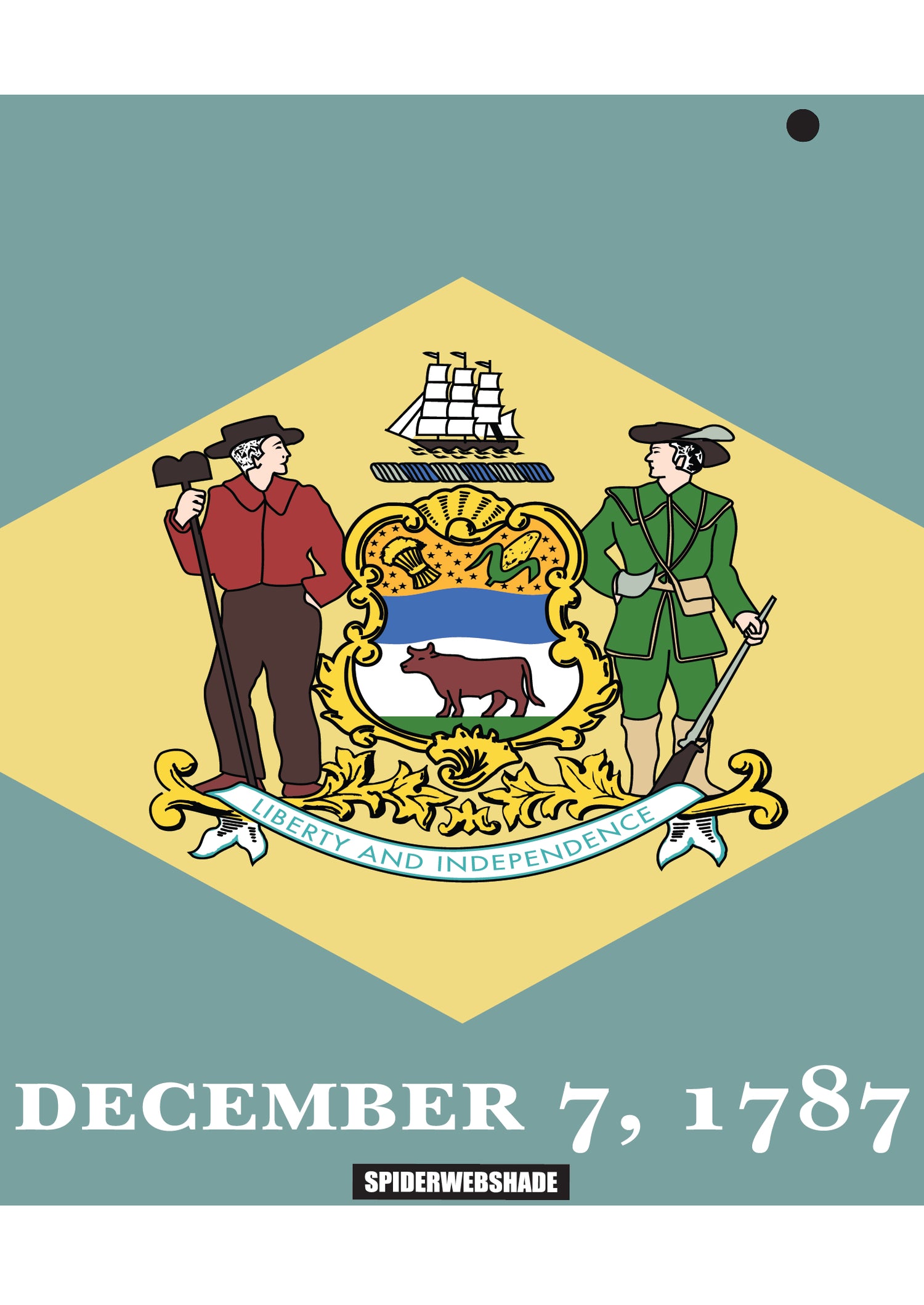 JLKINI 2D/4D PRINTED STATE FLAGS