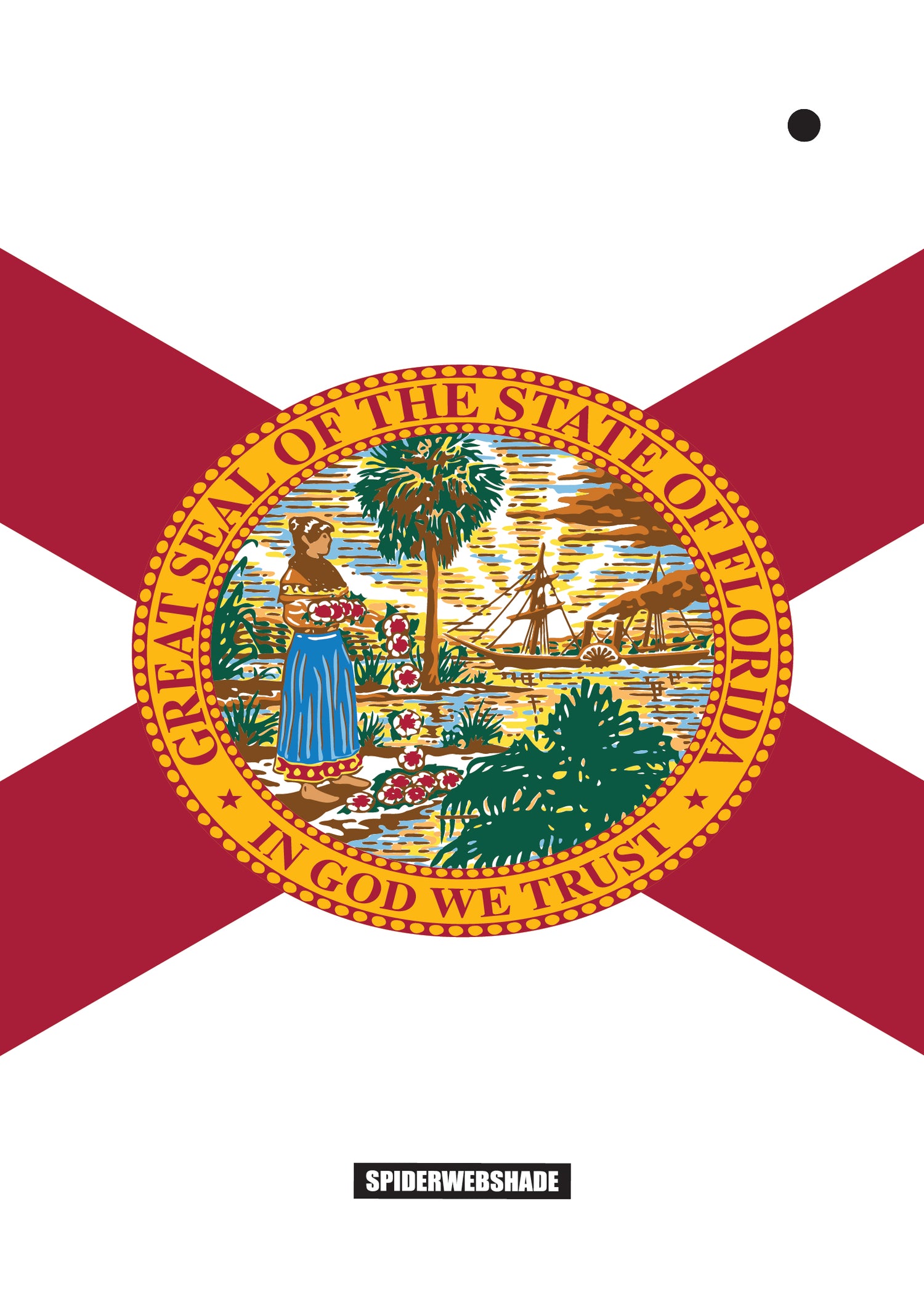 JLKINI 2D/4D PRINTED STATE FLAGS