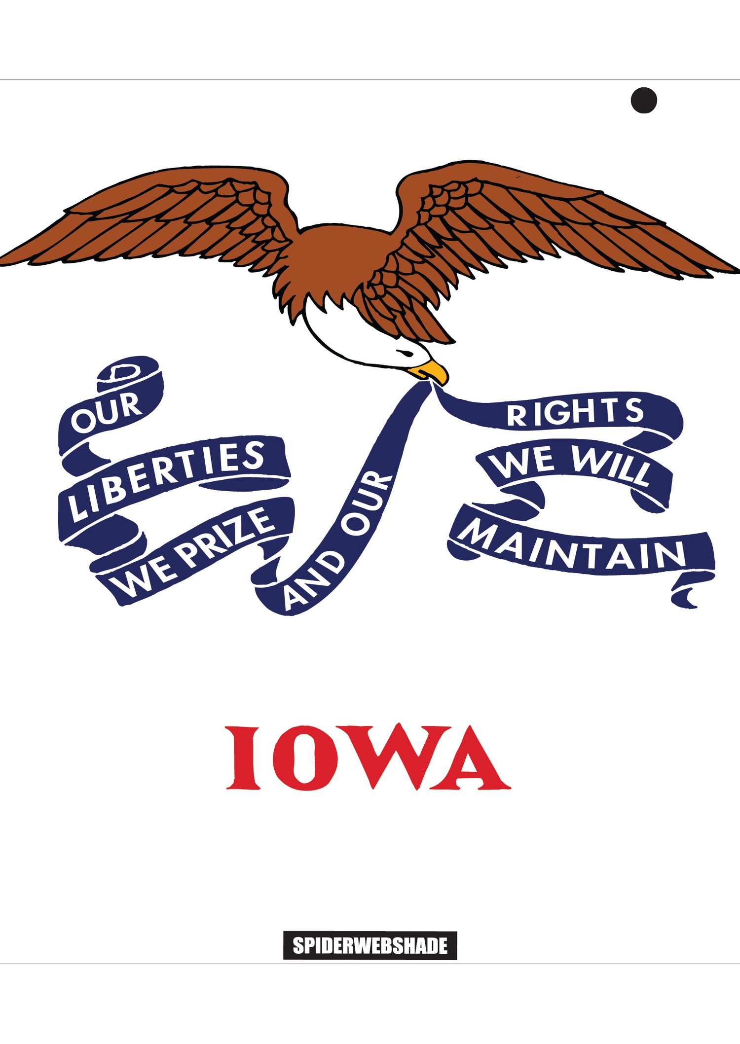 JLKINI 2D/4D PRINTED STATE FLAGS