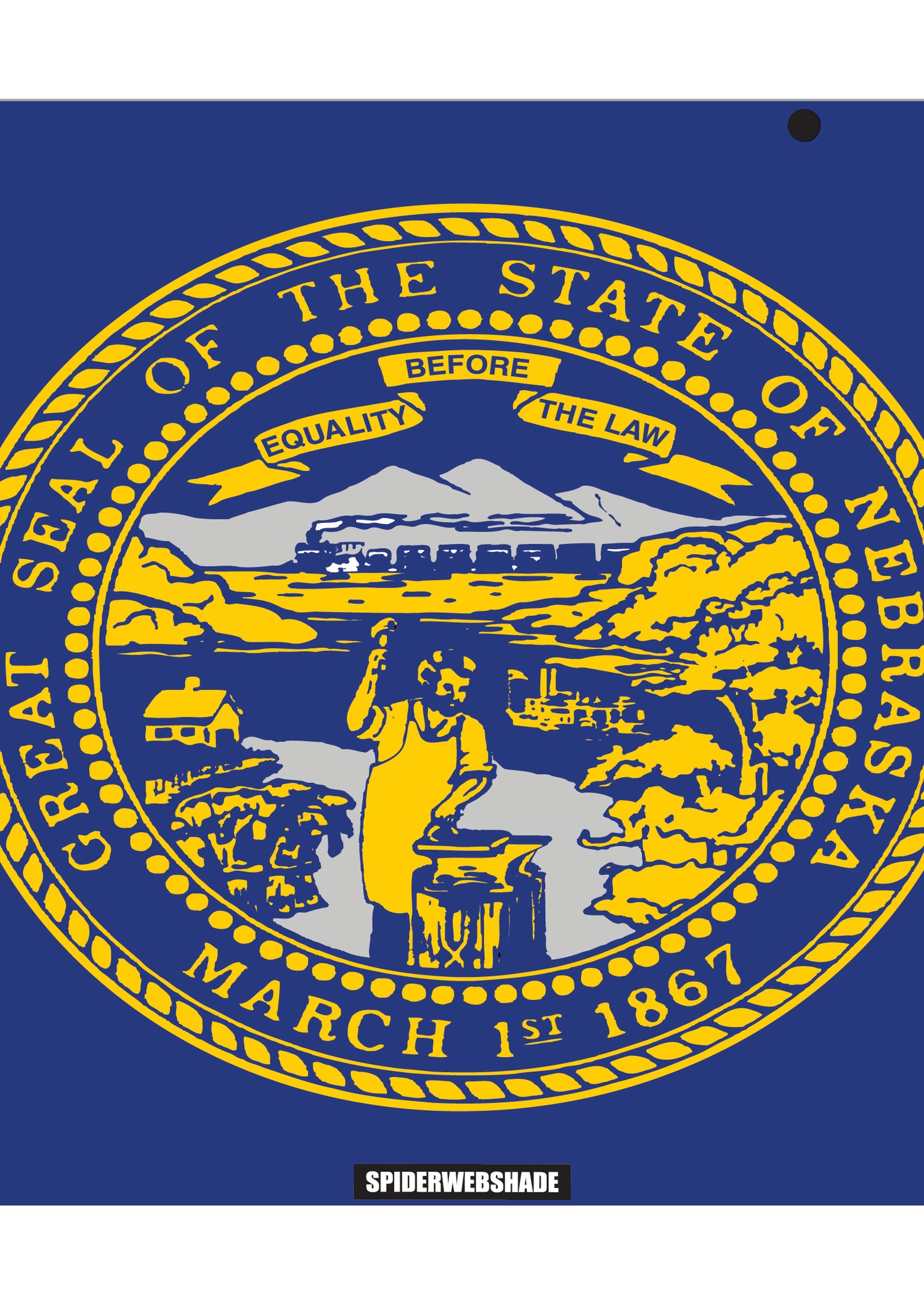 JLKINI 2D/4D PRINTED STATE FLAGS