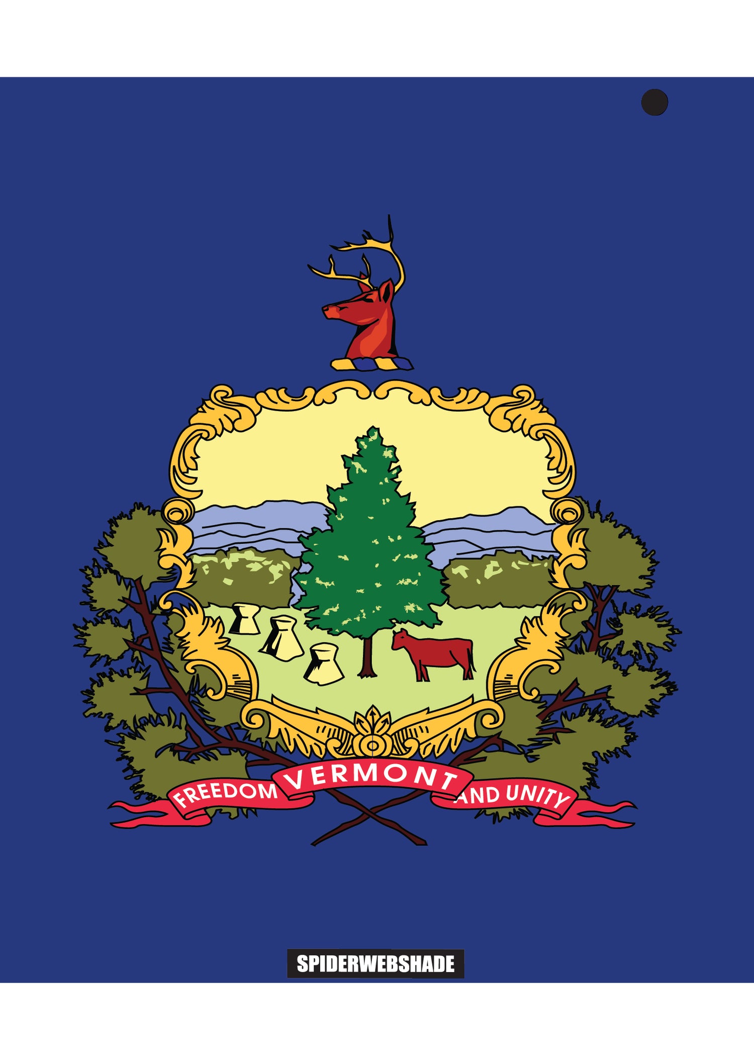 JLKINI 2D/4D PRINTED STATE FLAGS