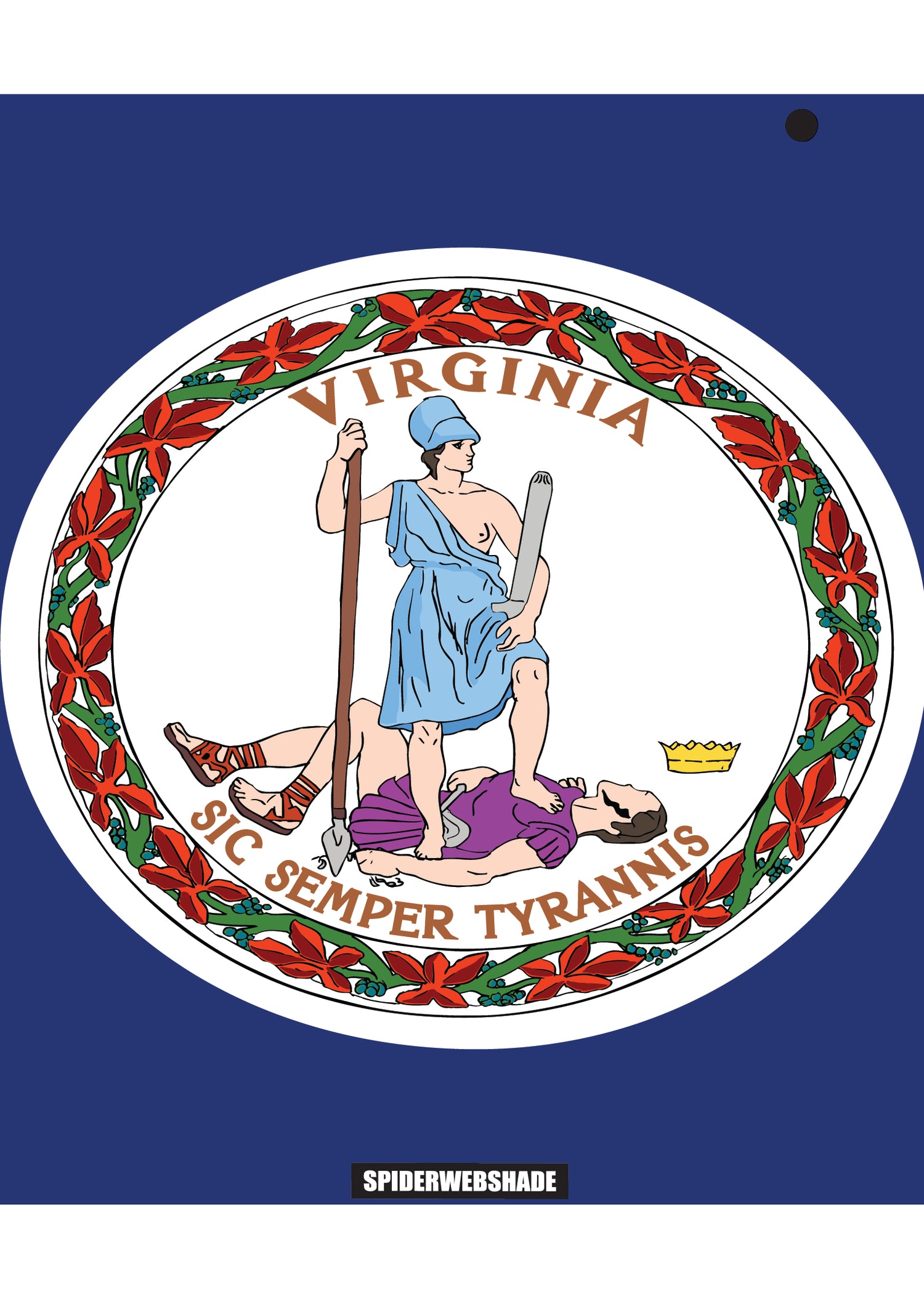 JLKINI 2D/4D PRINTED STATE FLAGS