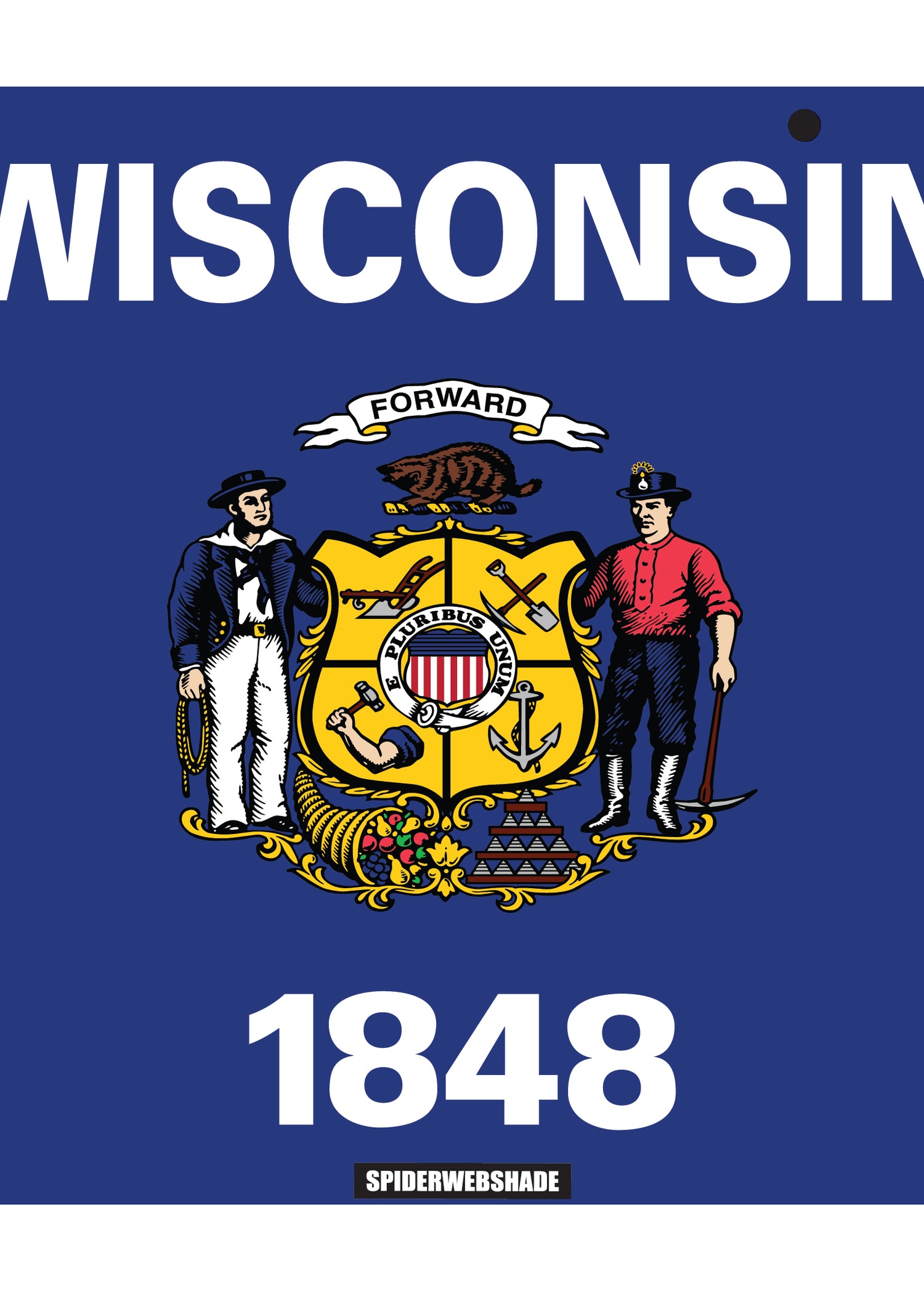 JLKINI 2D/4D PRINTED STATE FLAGS