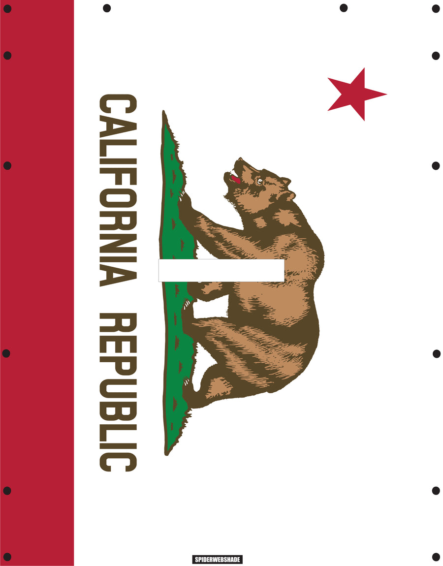 GLADIATOR JT4D Printed California flag shadetop design