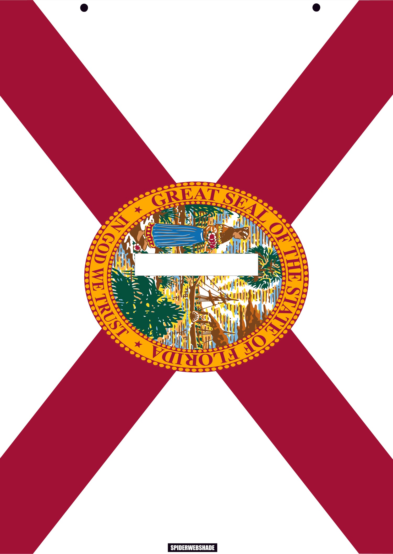 GLADIATOR JT4D Printed Florida flag shadetop design