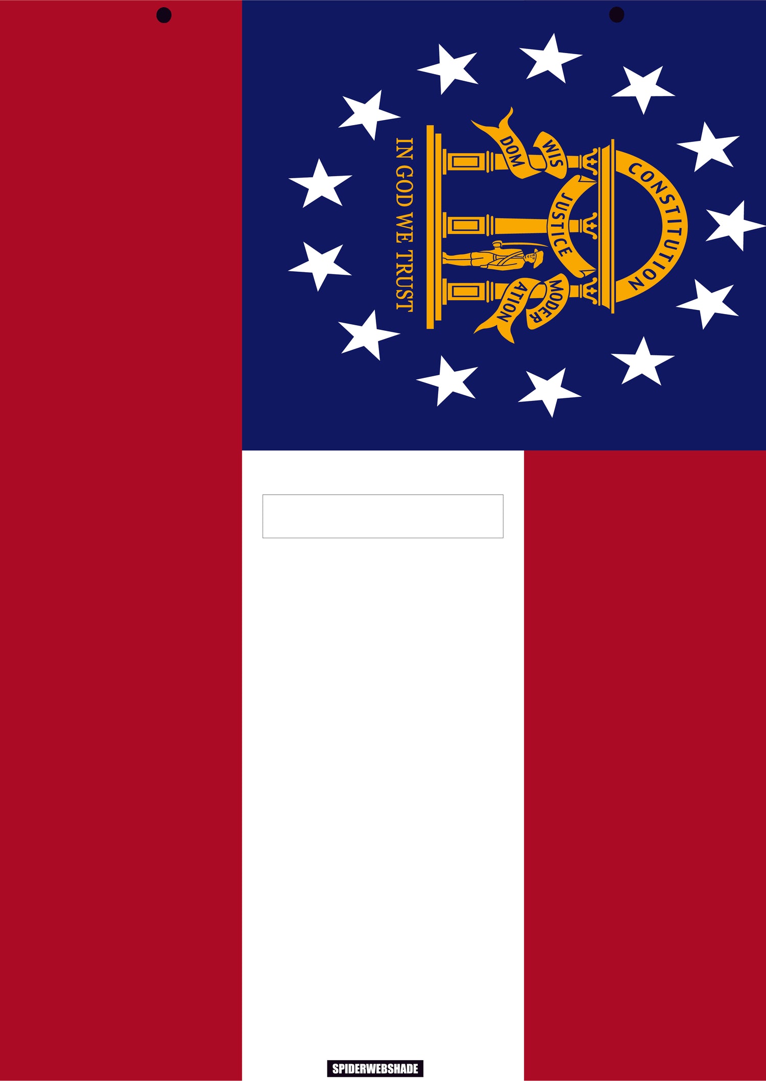 GLADIATOR JT4D Printed Georgia flag shadetop design