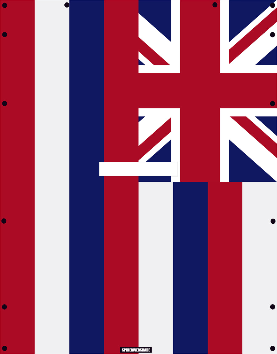 GLADIATOR JT4D Printed Hawaii flag shadetop design