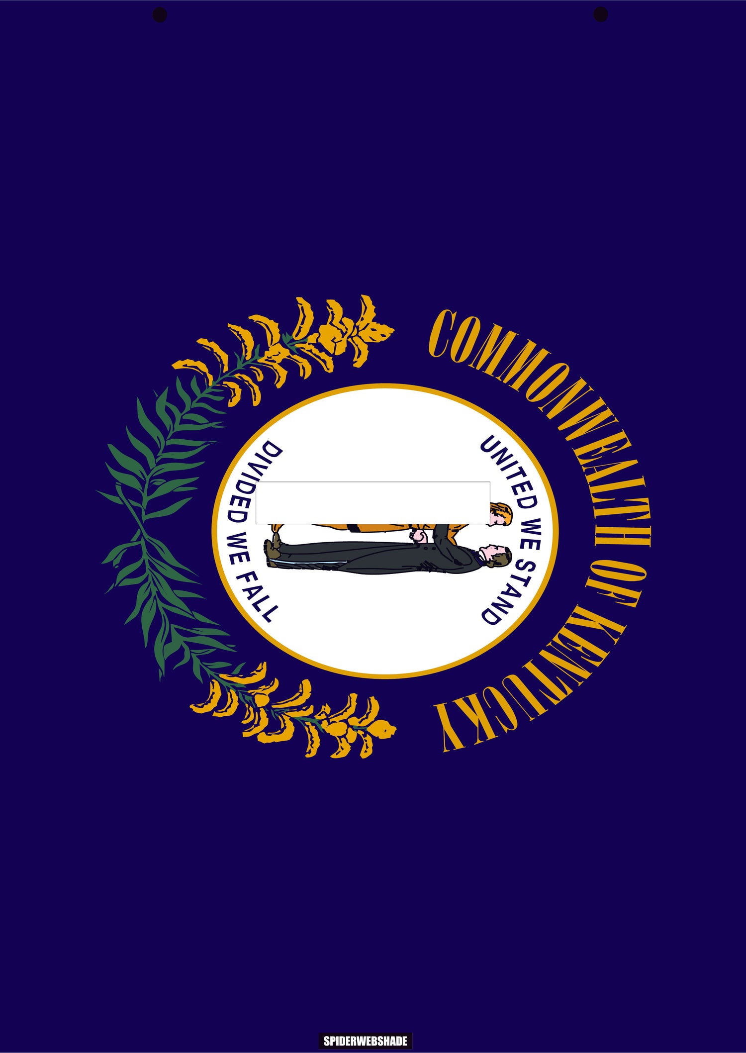 GLADIATOR JT4D Printed Kentucky flag shadetop design