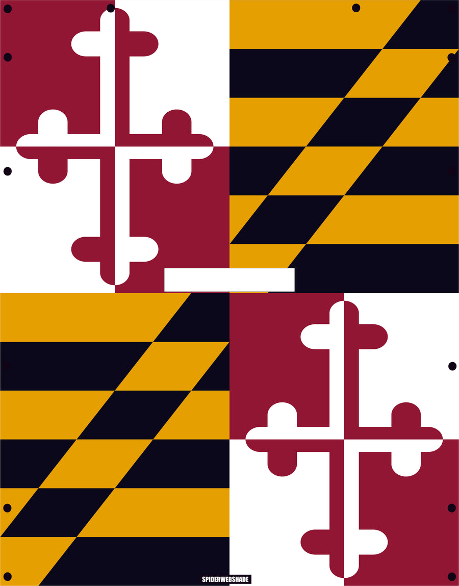 GLADIATOR JT4D Printed Maryland flag shadetop design