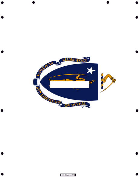 GLADIATOR JT4D Printed Massachusettes flag shadetop design