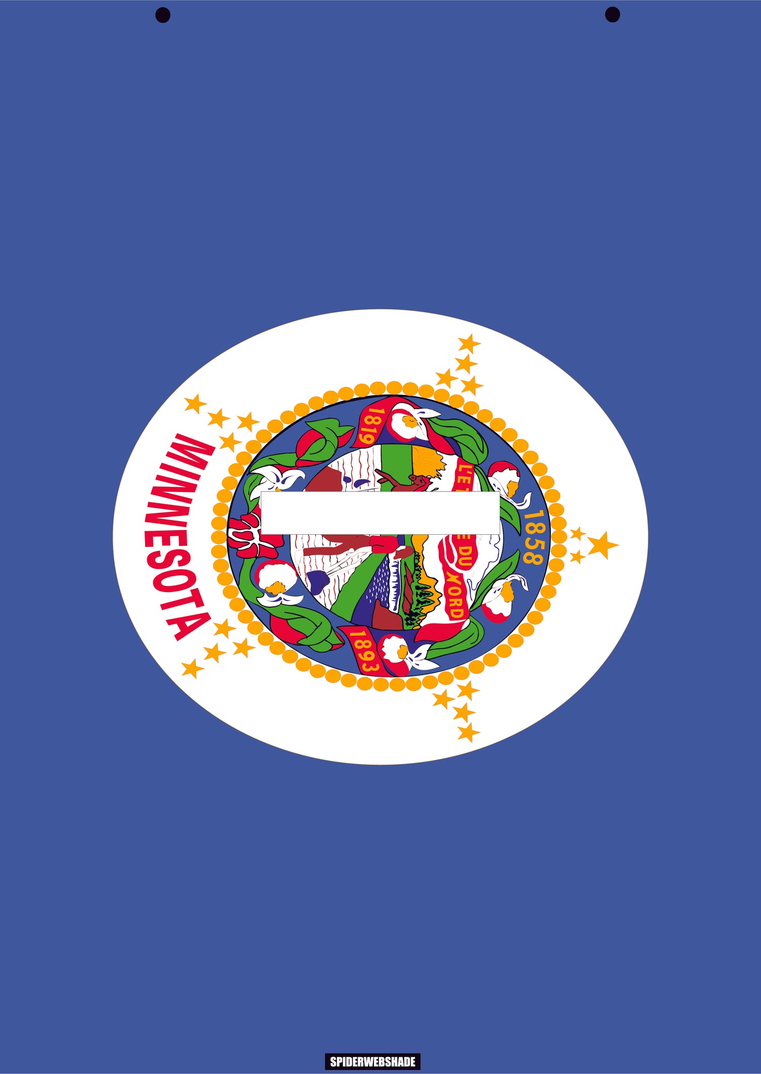 GLADIATOR JT4D Printed Minnesota flag shadetop design