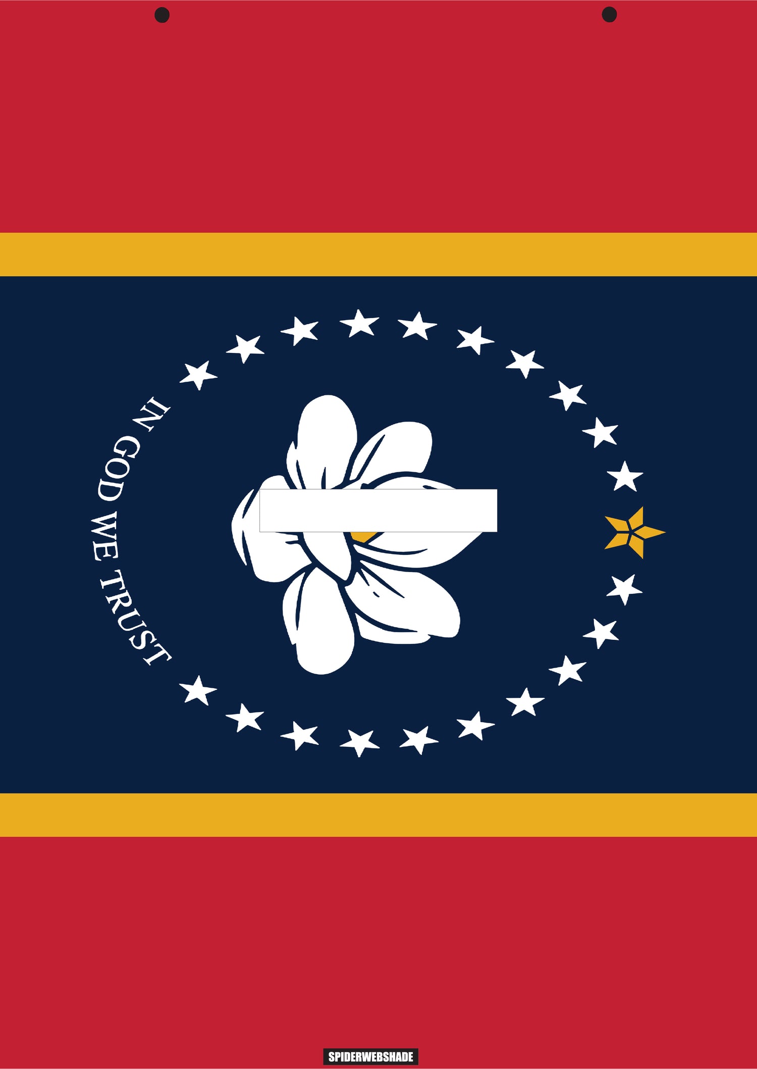 GLADIATOR JT4D Printed Mississippi flag shadetop design