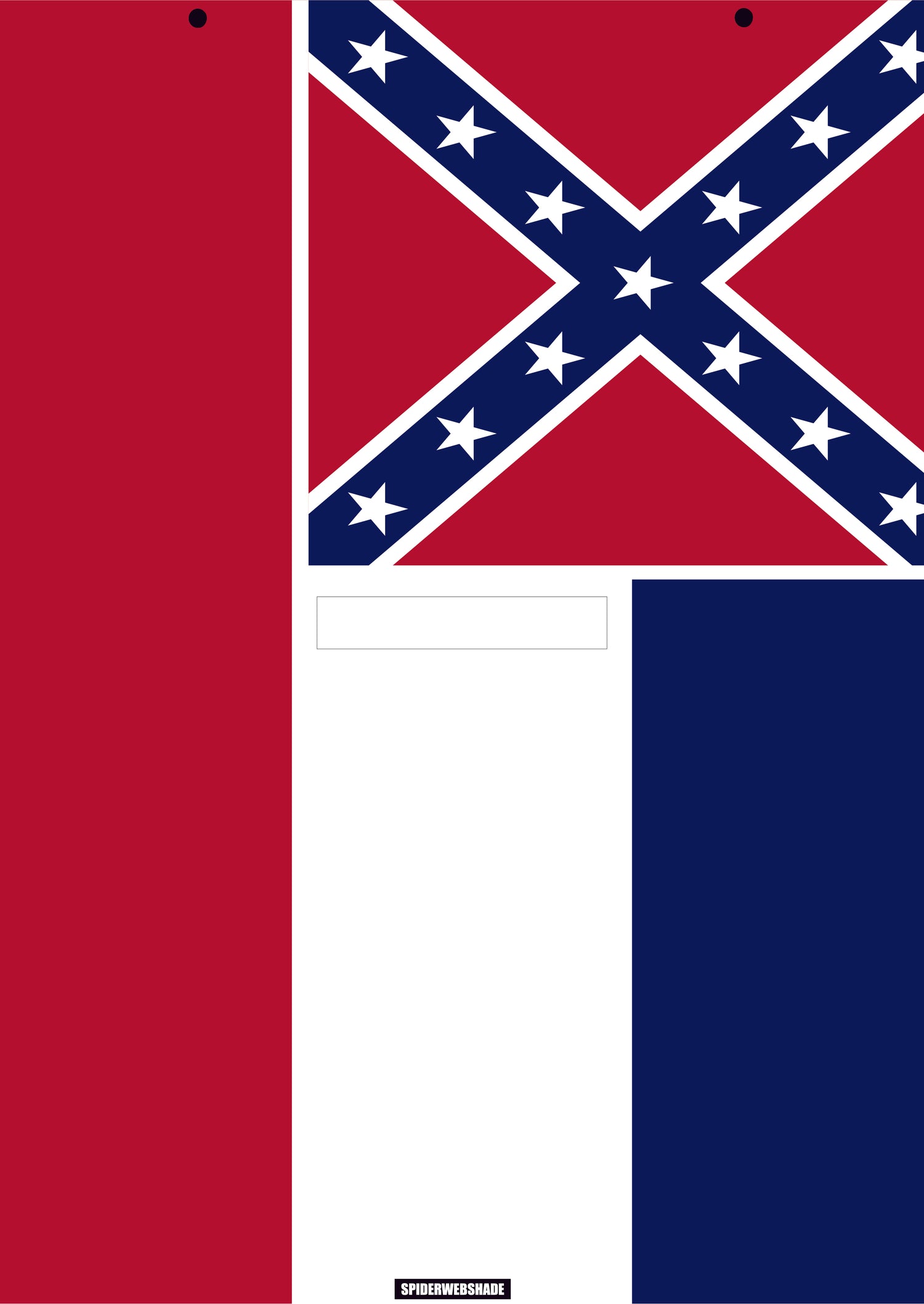 GLADIATOR JT4D Printed Retro Mississippi flag shadetop design