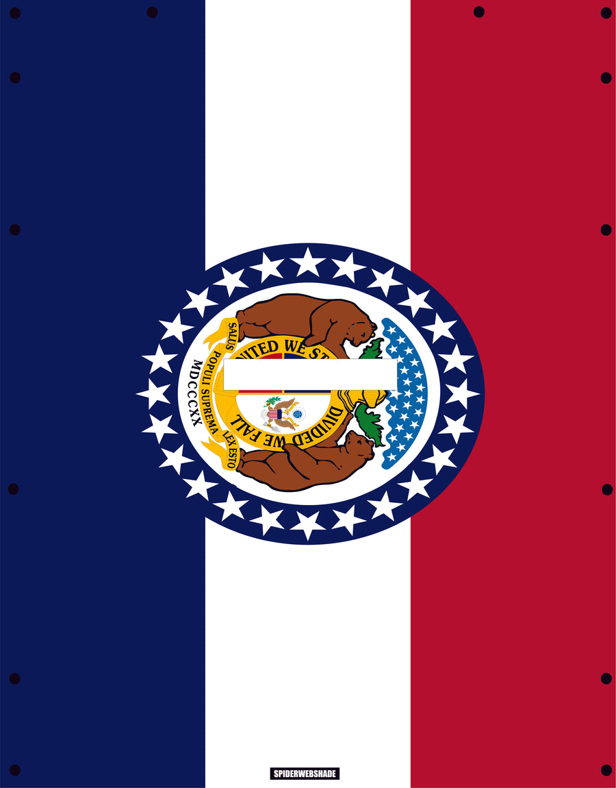 GLADIATOR JT4D Printed Missouri flag shadetop design