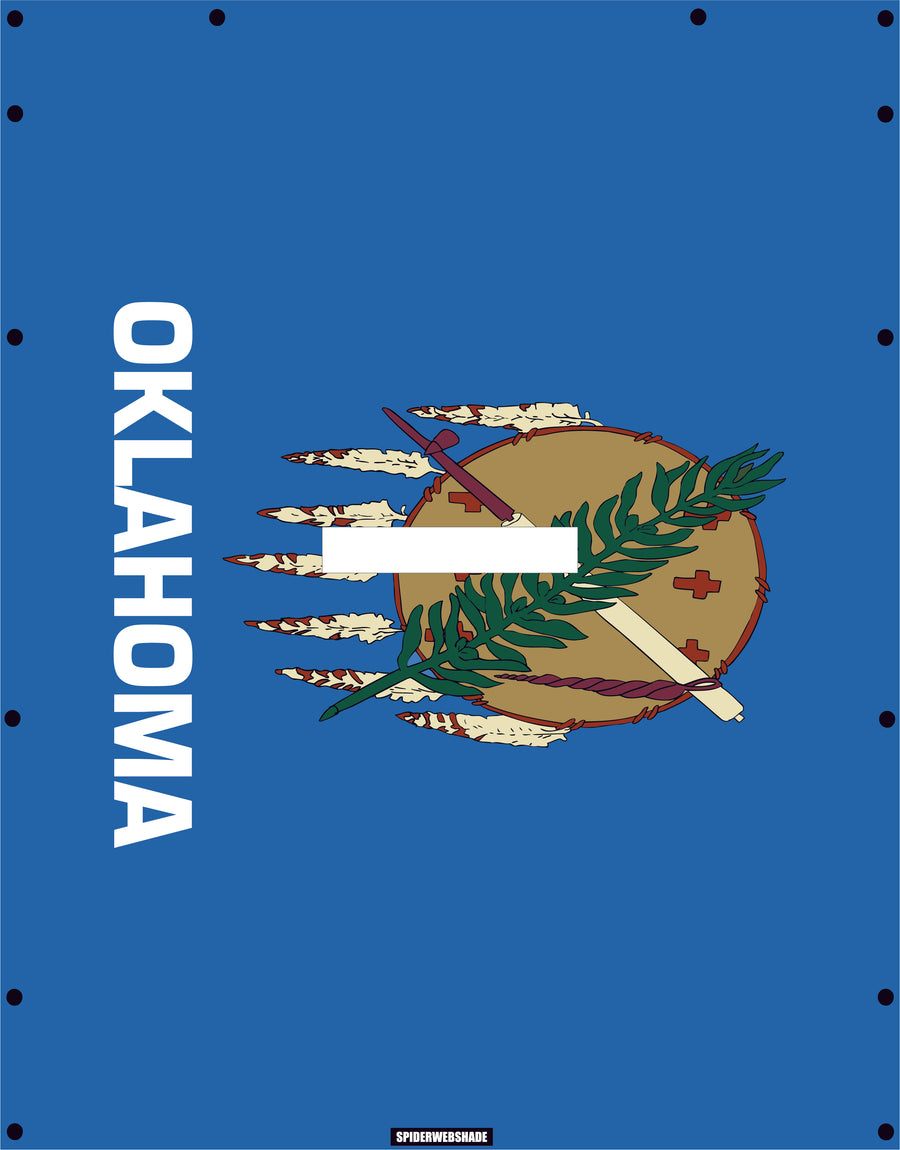 GLADIATOR JT4D Printed Oklahoma flag shadetop design