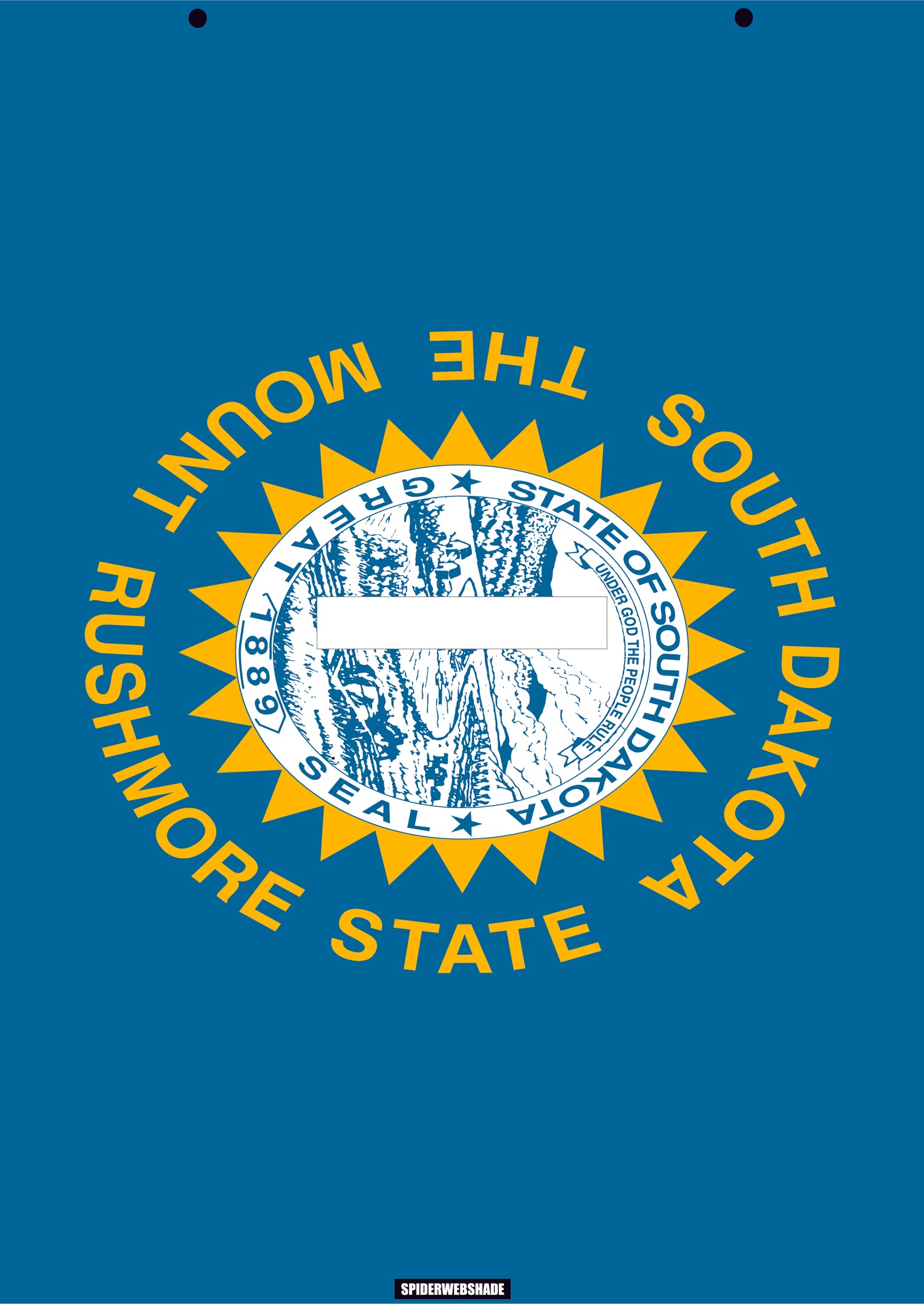 GLADIATOR JT4D Printed South Dakota flag shadetop design