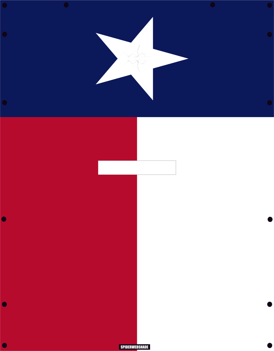 GLADIATOR JT4D Printed Texas flag shadetop design