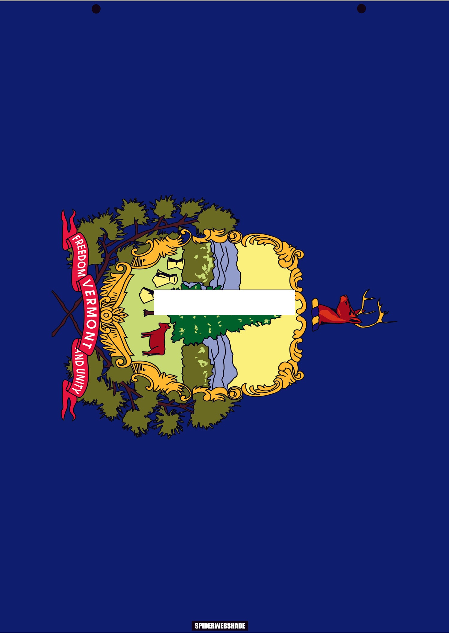 GLADIATOR JT4D Printed Vermont flag shadetop design