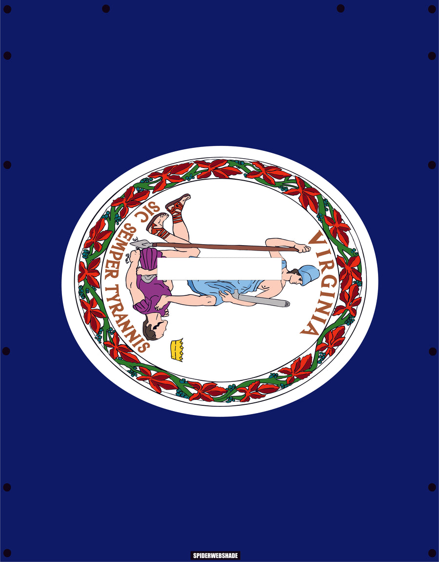 GLADIATOR JT4D Printed Virginia flag shadetop design