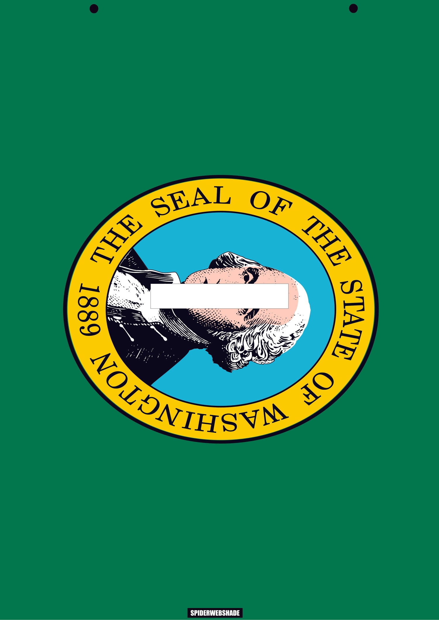 GLADIATOR JT4D Printed Washington flag shadetop design